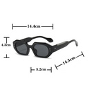 Óculos de Sol Retangular