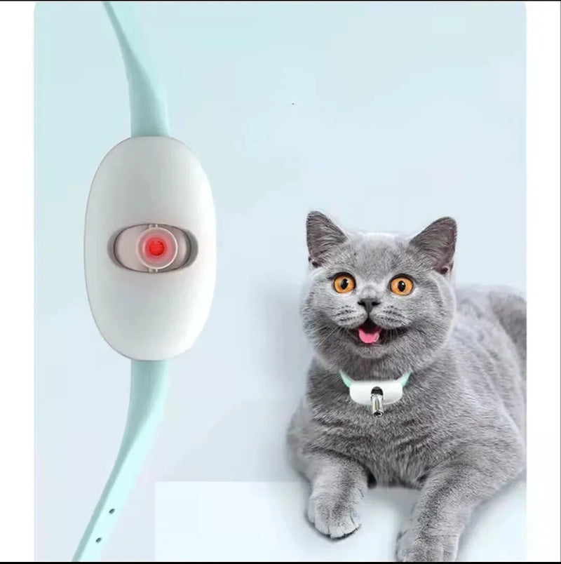 Coleira a laser para gato inteligente automático