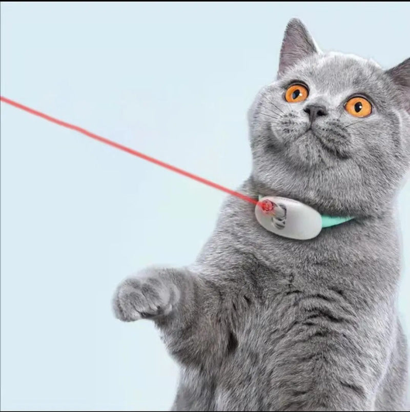 Coleira a laser para gato inteligente automático