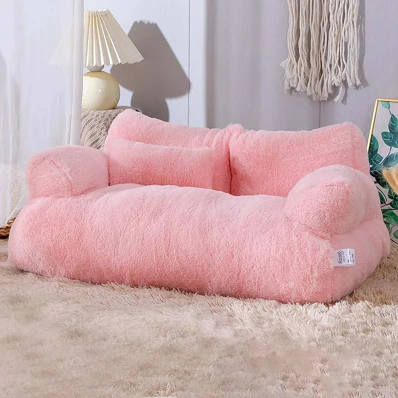 Cama de Gato de Luxo Sofá Inverno Quente